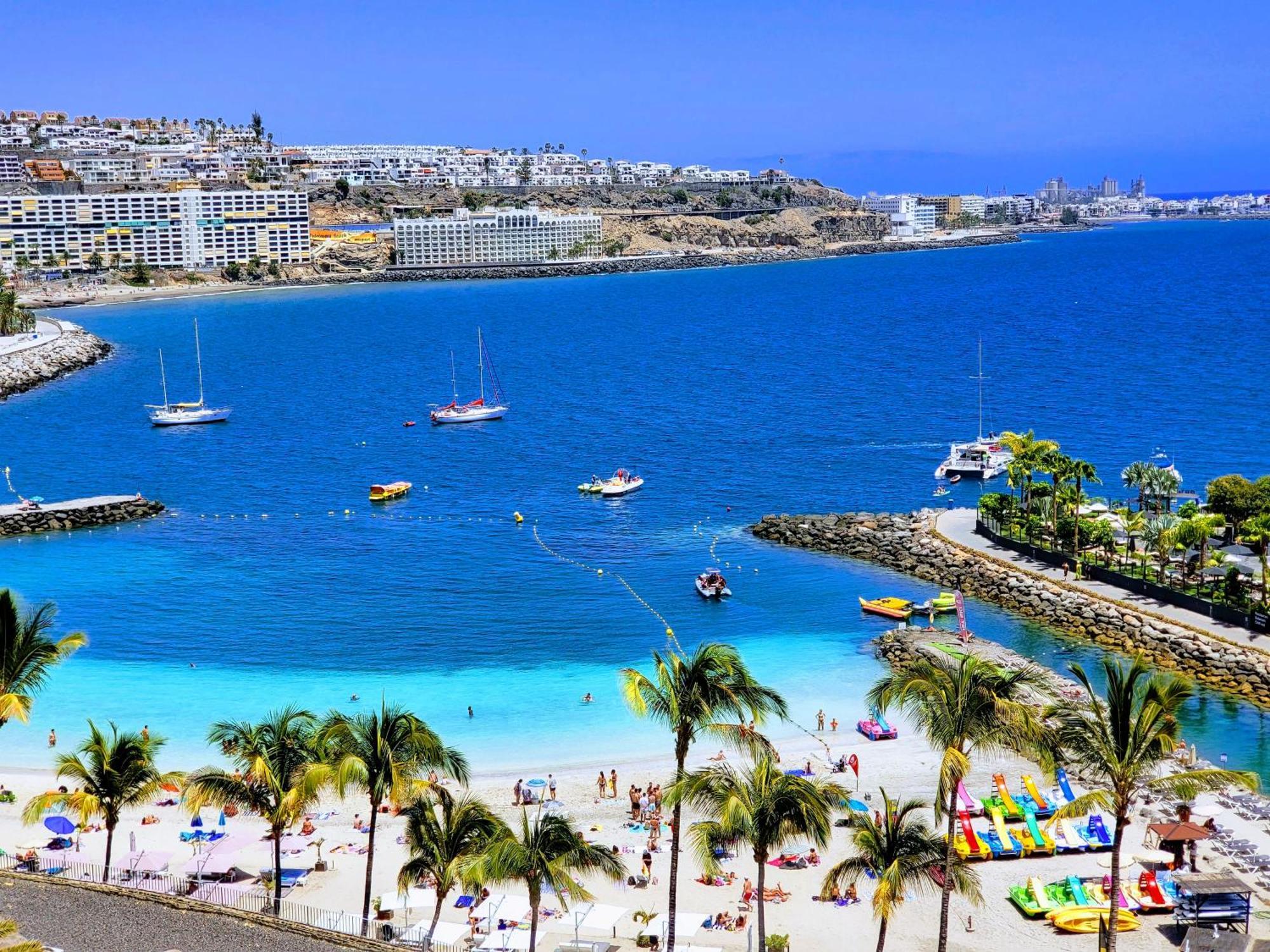 Ocean & Pool View Apartament Playa Del Cura  Luaran gambar